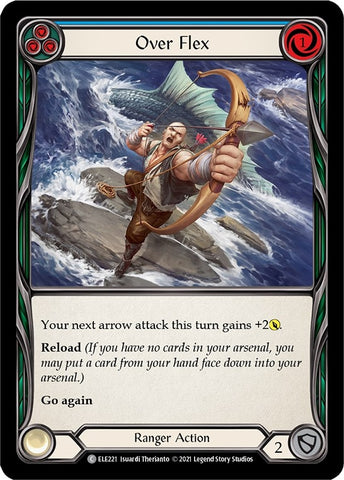 Image for Over Flex (Blue) (ELE221) (Tales of Aria) - Flesh and Blood TCG