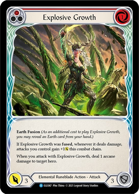 Explosive Growth (Red) (ELE067) [Tales of Aria]