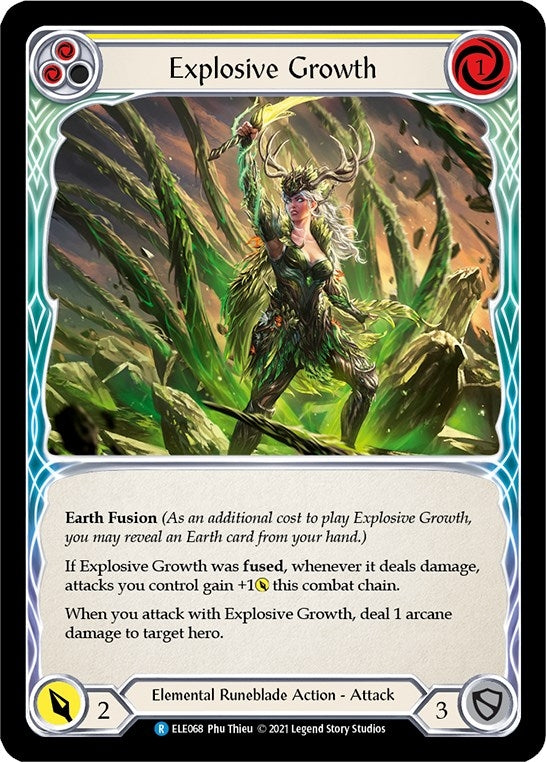 Explosive Growth (Yellow) (ELE068) [Tales of Aria]