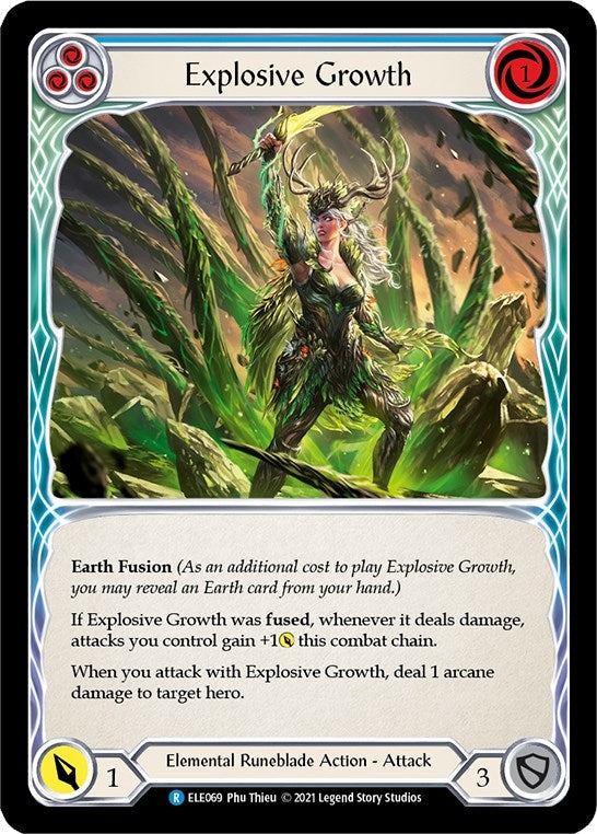 Explosive Growth (Blue) (ELE069) [Tales of Aria]