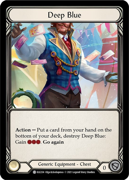 Image for Deep Blue (ELE234) (Tales of Aria) - Flesh and Blood TCG