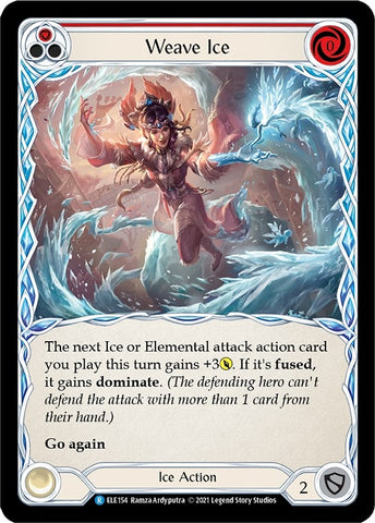 Weave Ice (Red) (ELE154) [Tales of Aria]
