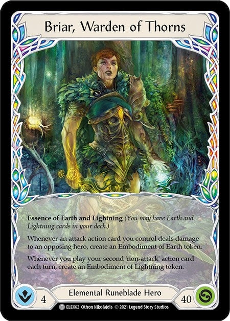 Image for Briar, Warden of Thorns // Titan's Fist (ELE062 // ELE202) (Tales of Aria) - Flesh and Blood TCG