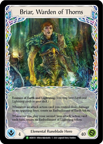 Briar, Warden of Thorns [HER050] (Promo) Rainbow Foil