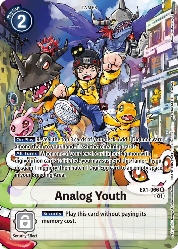 Analog Youth [EX1-066] (Alternate Art) [Classic Collection]