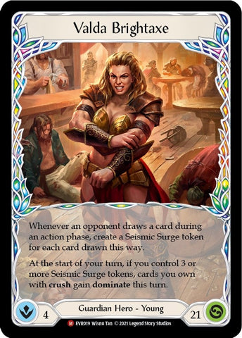 Image for Valda Brightaxe (EVR019) (Everfest) - Flesh and Blood TCG