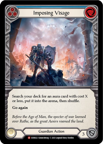 Image for Imposing Visage (EVR022) (Everfest) - Flesh and Blood TCG