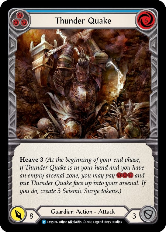 Thunder Quake (Blue) [EVR026] (Everfest) Normal