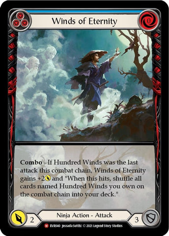 Image for Winds of Eternity (Extended Art) (EVR040) (Everfest) - Flesh and Blood TCG