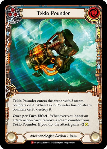 Image for Teklo Pounder (EVR072) (Everfest) - Flesh and Blood TCG