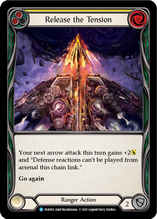 Image for Release the Tension (Yellow) (EVR092) (Everfest) - Flesh and Blood TCG