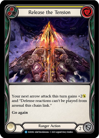 Image for Release the Tension (Yellow) (EVR092) (Everfest) - Flesh and Blood TCG