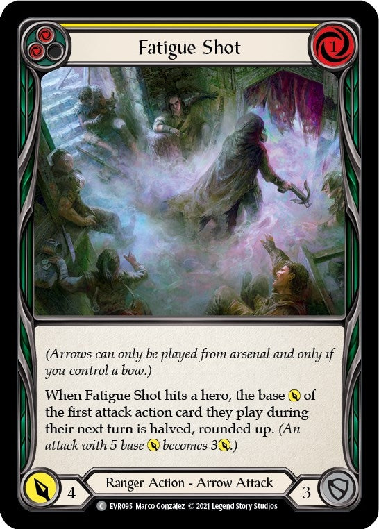 Image for Fatigue Shot (Yellow) (EVR095) (Everfest) - Flesh and Blood TCG