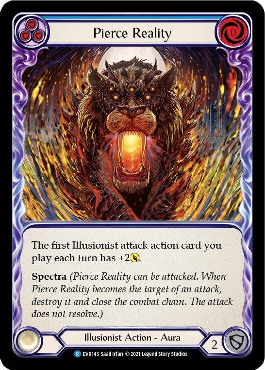 Pierce Reality (Blue) [EVR143] (Everfest) Normal