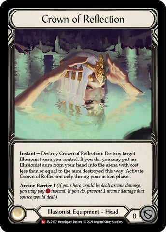 Image for Crown of Reflection (EVR137) (Everfest) - Flesh and Blood TCG
