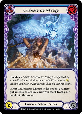 Image for Coalescence Mirage (Blue) (EVR146) (Everfest) - Flesh and Blood TCG