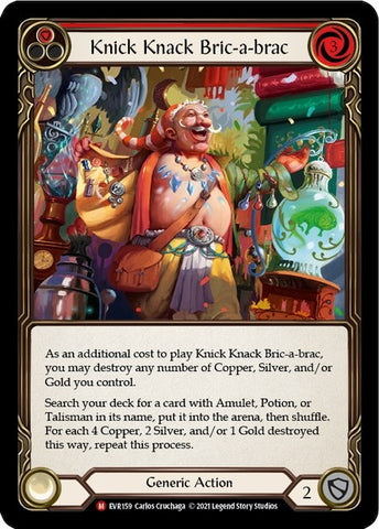 Image for Knick Knack Bric-a-brac (EVR159) (Everfest) - Flesh and Blood TCG