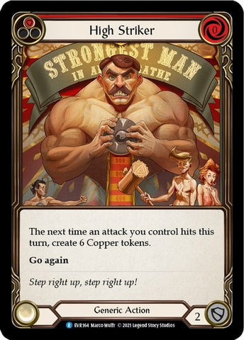Image for High Striker (Red) (EVR164) (Everfest) - Flesh and Blood TCG