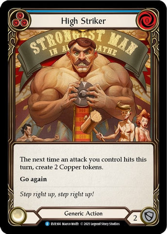Image for High Striker (Blue) (EVR166) (Everfest) - Flesh and Blood TCG