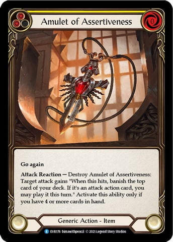 Amulet of Assertiveness [EVR176] (Everfest) Cold Foil