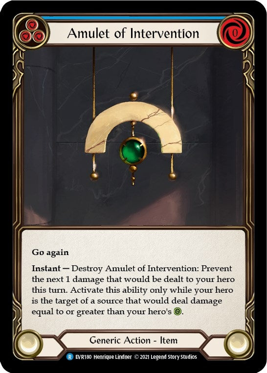 Amulet of Intervention [EVR180] (Everfest) Normal