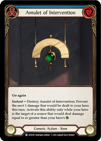 Amulet of Intervention [EVR180] (Everfest) Normal