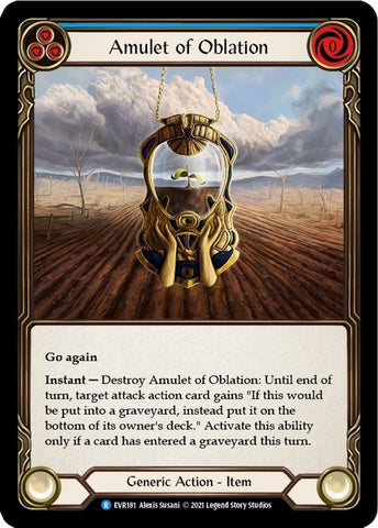 Image for Amulet of Oblation (EVR181) (Everfest) - Flesh and Blood TCG