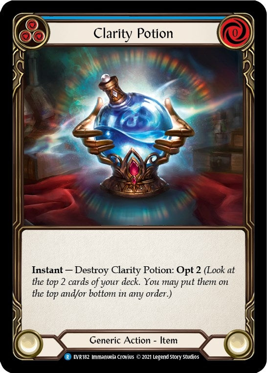Image for Clarity Potion (EVR182) (Everfest) - Flesh and Blood TCG