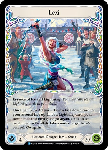 Lexi [LXI001] (Tales of Aria Lexi Blitz Deck) 1st Edition Rainbow Foil