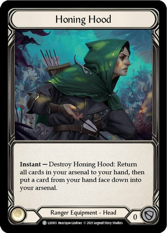 Honing Hood [LXI003] (Tales of Aria Lexi Blitz Deck)  1st Edition Normal