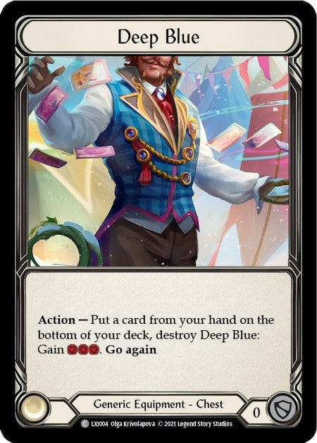 Deep Blue [LXI004] (Tales of Aria Lexi Blitz Deck) 1st Edition Normal