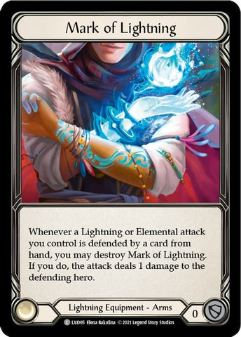 Mark of Lightning [LXI005] (Tales of Aria Lexi Blitz Deck) 1st Edition Normal