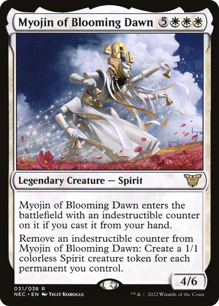 Myojin of Blooming Dawn [Kamigawa: Neon Dynasty Commander]