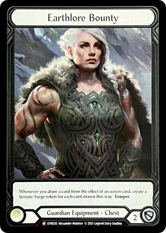 Image for Earthlore Bounty (Extended Art) (EVR020) (Everfest) - Flesh and Blood TCG
