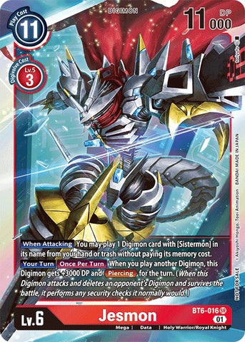 Jesmon [BT6-016] (Event Pack 2) [Double Diamond Promos]