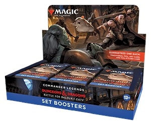 Commander Legends: Battle for Baldur's Gate - Set Booster Display