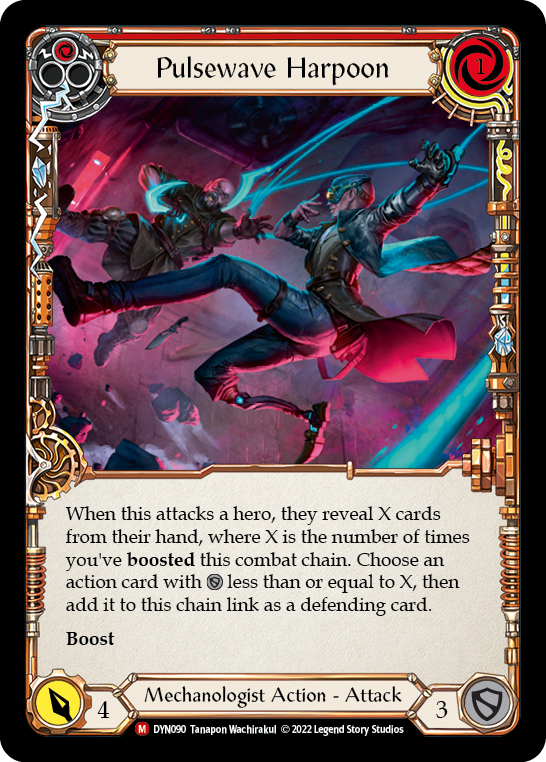 Pulsewave Harpoon [DYN090] (Dynasty) Rainbow Foil