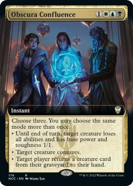 Obscura Confluence (Extended Art) [Streets of New Capenna Commander]