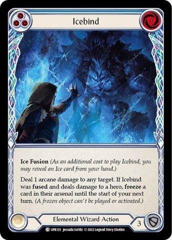 Image for Icebind (Blue) (UPR121) (Uprising) - Flesh and Blood TCG