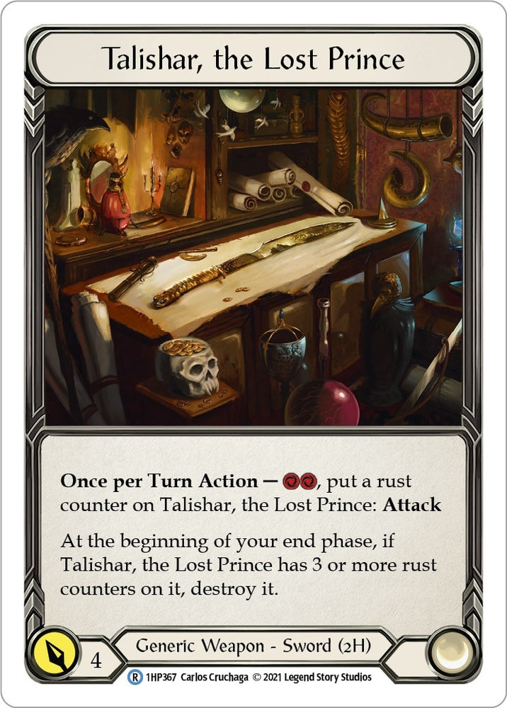 Talishar, the Lost Prince [1HP367] [History Pack 1]