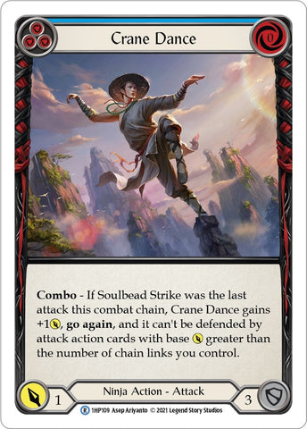 Crane Dance (Blue) [1HP109] (History Pack 1)