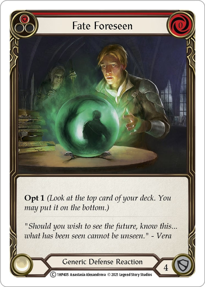 Fate Foreseen (Red) [1HP405] [History Pack 1]