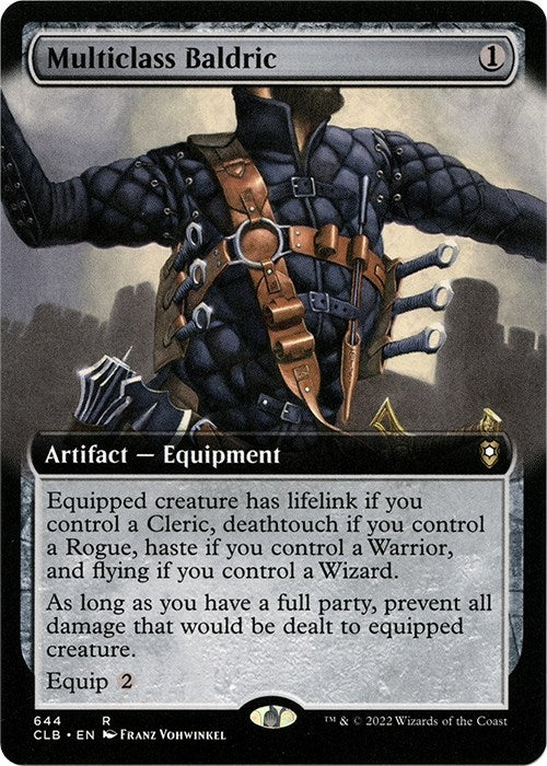Multiclass Baldric (Extended Art) [Commander Legends: Battle for Baldur's Gate]