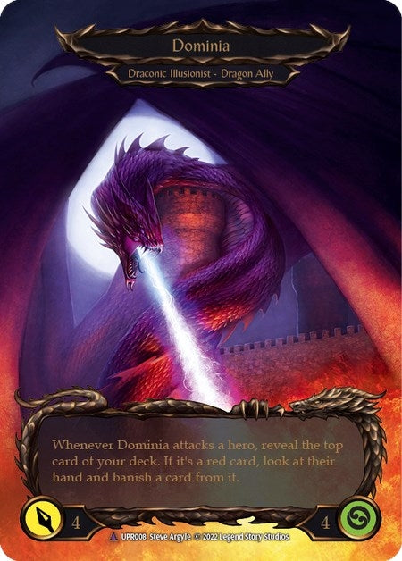 Image for Invoke Dominia // Dominia (Marvel) (UPR008) (Uprising) - Flesh and Blood TCG