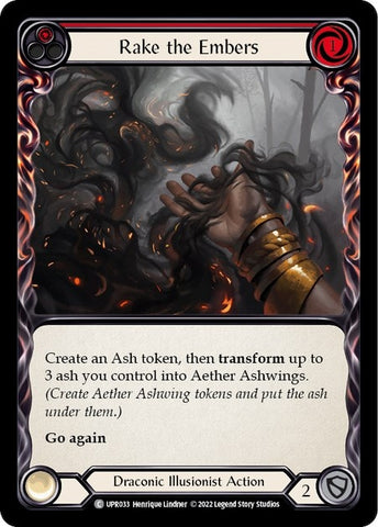 Image for Rake the Embers (Red) (UPR033) (Uprising) - Flesh and Blood TCG
