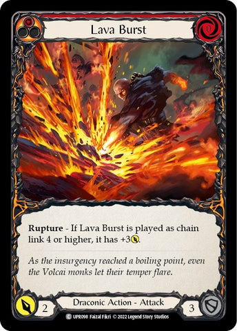 Image for Lava Burst (UPR098) (Uprising) - Flesh and Blood TCG
