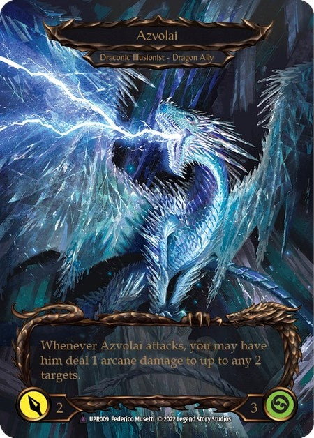Image for Invoke Azvolai // Azvolai (Marvel) (UPR009) (Uprising) - Flesh and Blood TCG