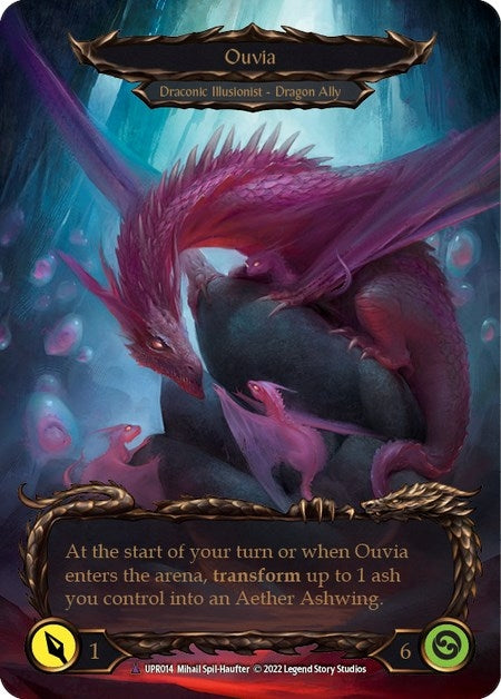 Image for Invoke Ouvia // Ouvia (Marvel) (UPR014) (Uprising) - Flesh and Blood TCG