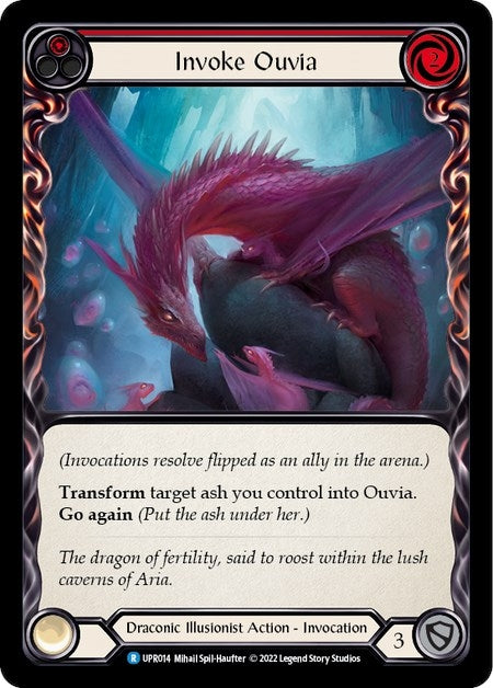 Image for Invoke Ouvia // Ouvia (UPR014) (Uprising) - Flesh and Blood TCG