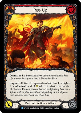 Image for Rise Up (UPR091) (Uprising) - Flesh and Blood TCG